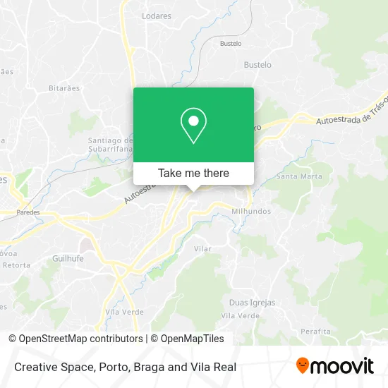 Creative Space map