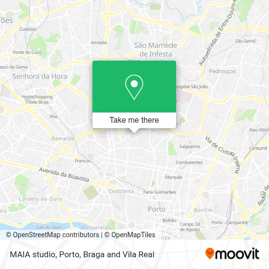 MAIA studio map