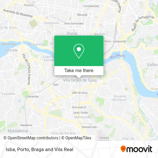 Isba map