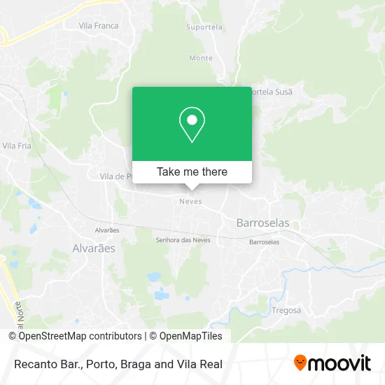 Recanto Bar. map