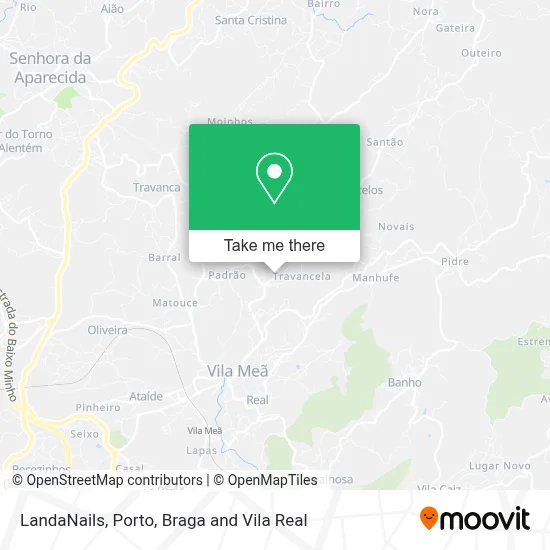 LandaNails map