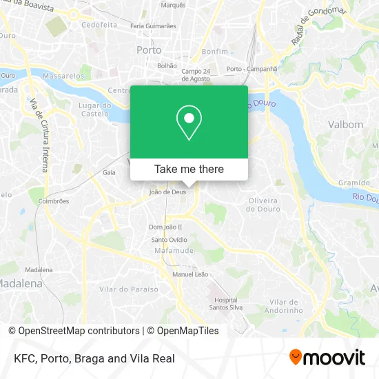 KFC map