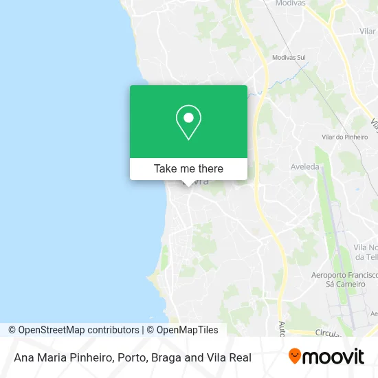 Ana Maria Pinheiro map