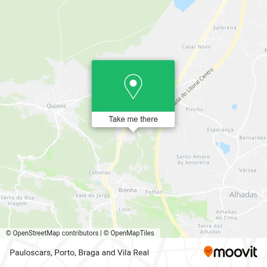 Pauloscars map