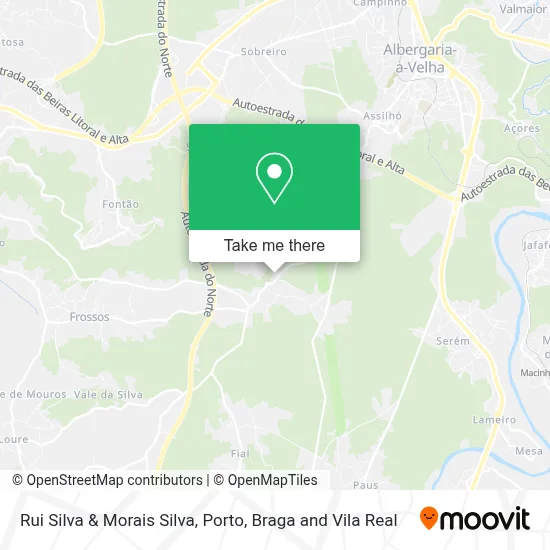 Rui Silva & Morais Silva mapa
