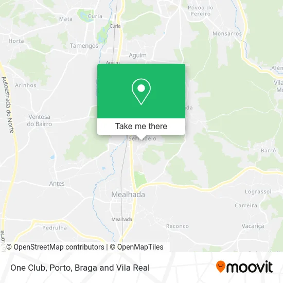 One Club map