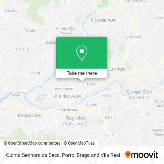 Quinta Senhora da Seca map