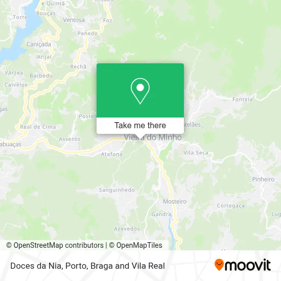 Doces da Nia map