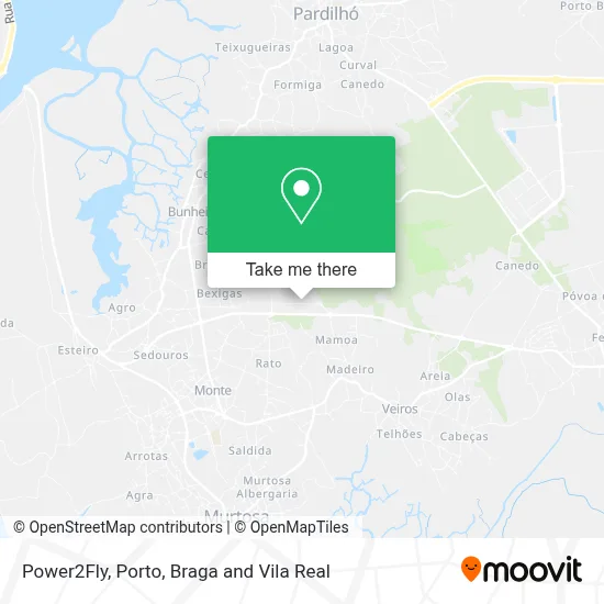 Power2Fly map