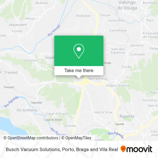 Busch Vacuum Solutions map