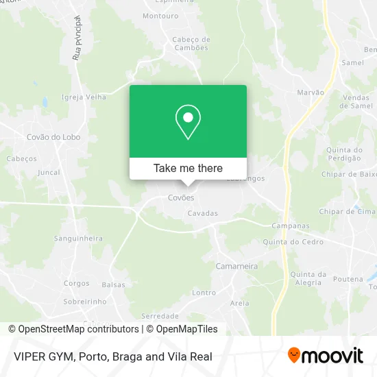 VIPER GYM map