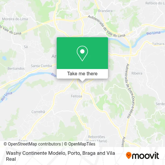 Washy Continente Modelo map