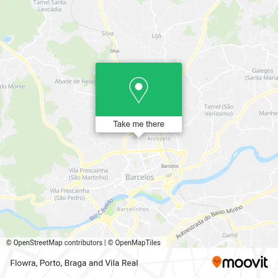 Flowra map