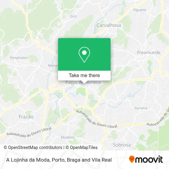 A Lojinha da Moda map