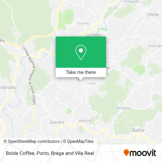 Bside Coffee map