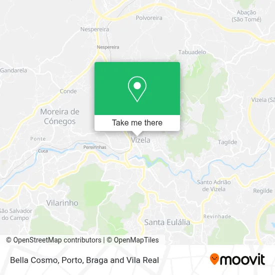 Bella Cosmo map