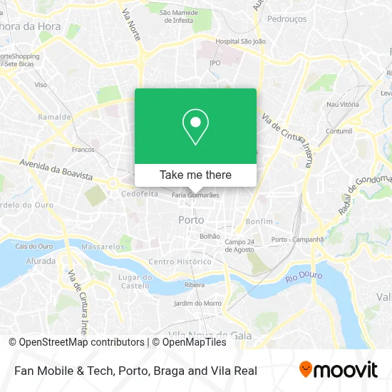 Fan Mobile & Tech map