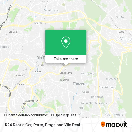 R24 Rent a Car mapa