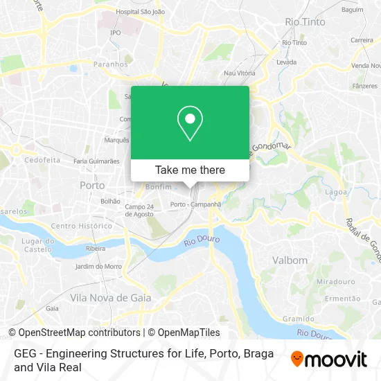 GEG - Engineering Structures for Life map