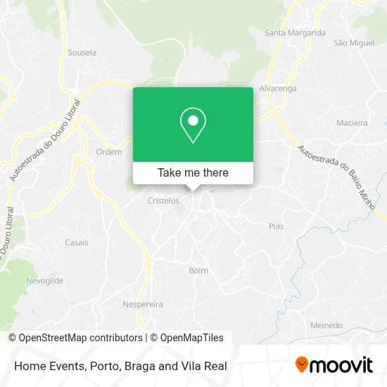 Home Events map