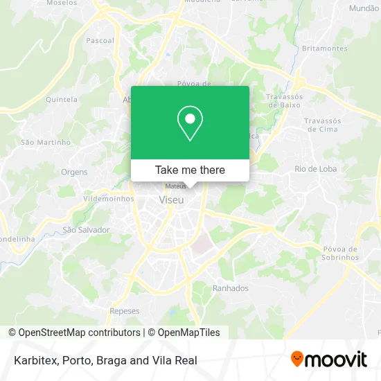 Karbitex map