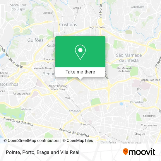 Pointe map