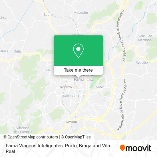 Fama Viagens Inteligentes map