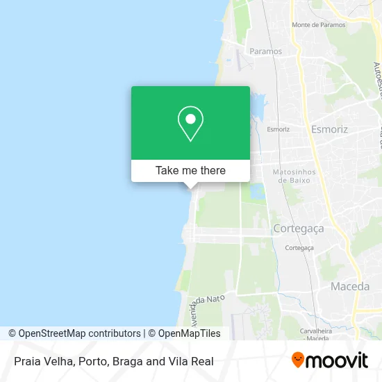 Praia Velha map