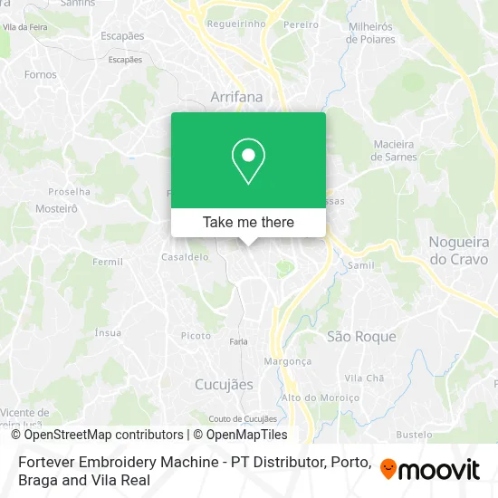 Fortever Embroidery Machine - PT Distributor map