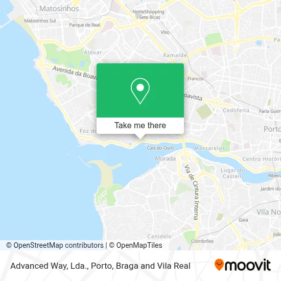 Advanced Way, Lda. map