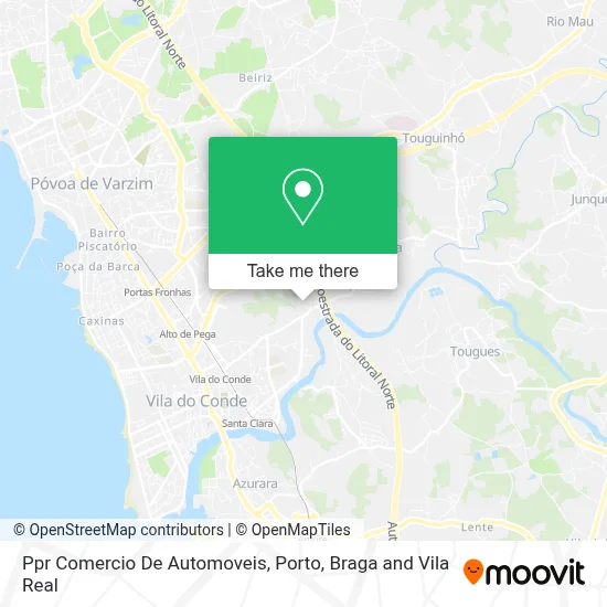 Ppr Comercio De Automoveis map