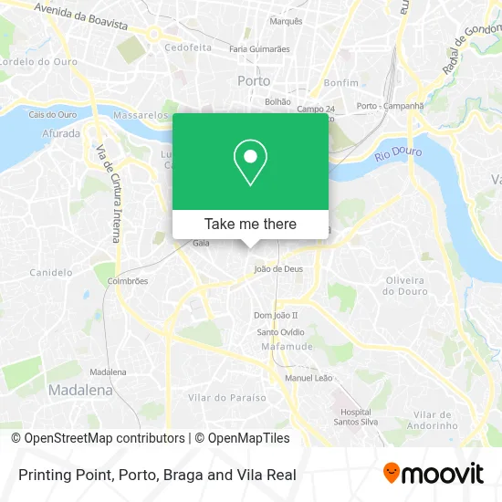 Printing Point map