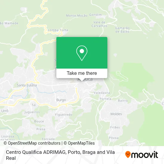Centro Qualifica ADRIMAG map