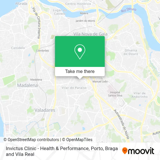 Invictus Clinic - Health & Performance map