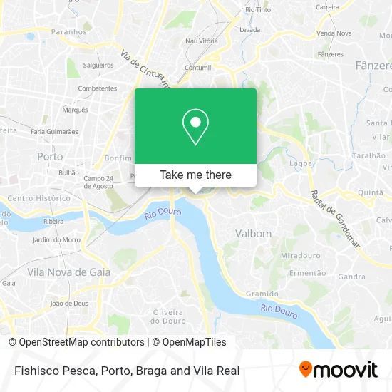 Fishisco Pesca map