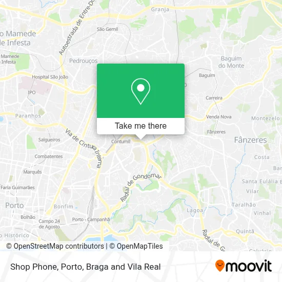 Shop Phone map