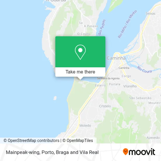 Mainpeak-wing map