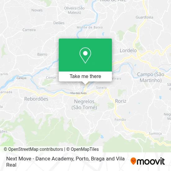 Next Move - Dance Academy map