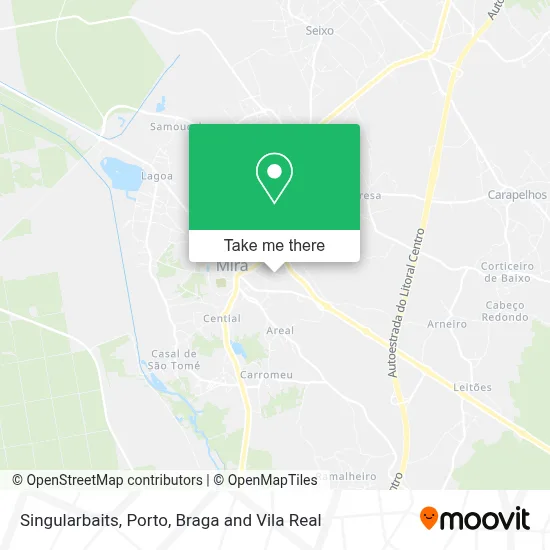 Singularbaits map