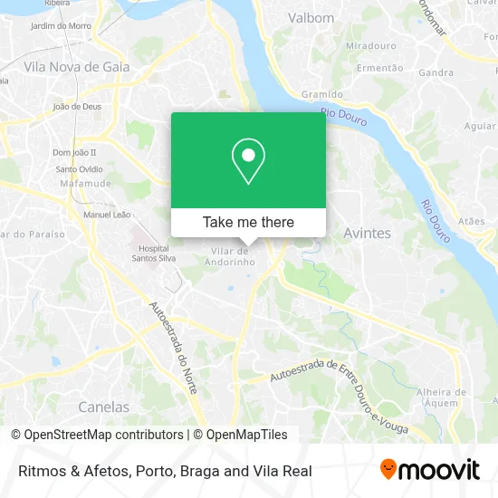 Ritmos & Afetos mapa