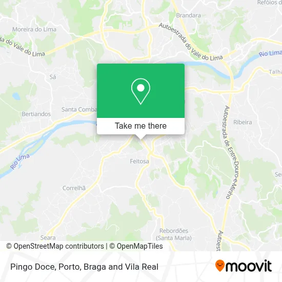 Pingo Doce map
