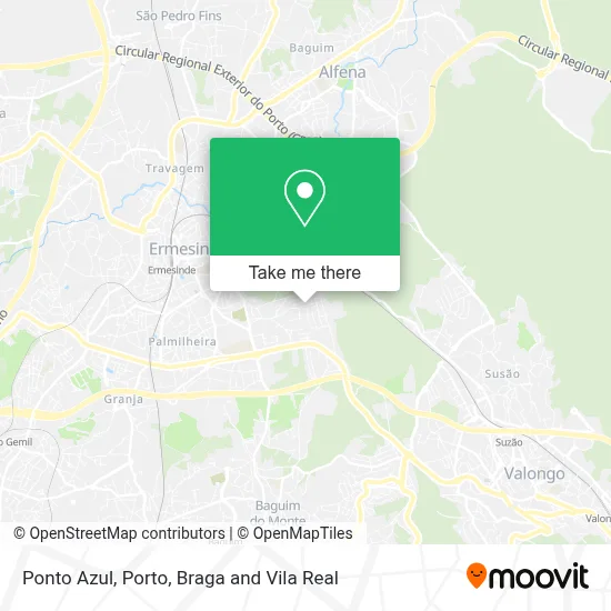 Ponto Azul map