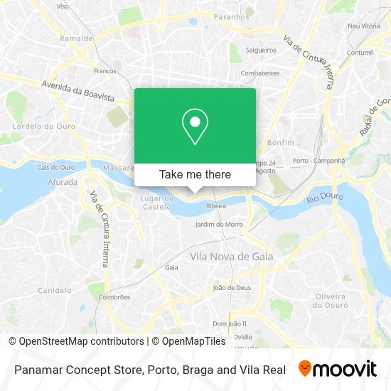 Panamar Concept Store map