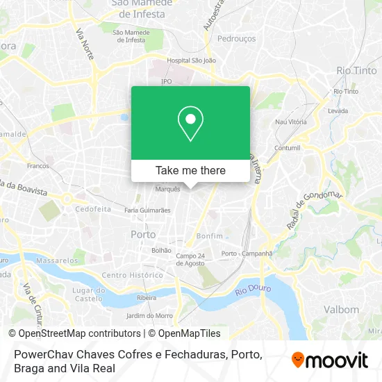 PowerChav Chaves Cofres e Fechaduras map