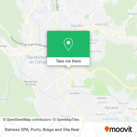 Balness SPA map