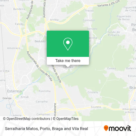 Serralharia Matos map