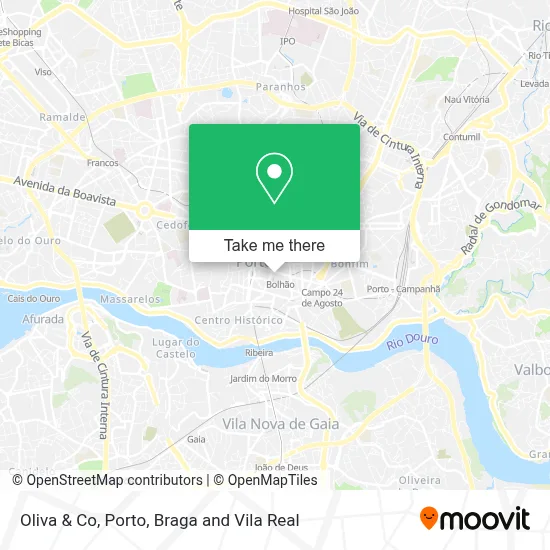 Oliva & Co map