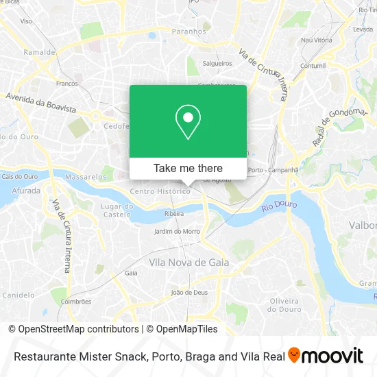 Restaurante Mister Snack map