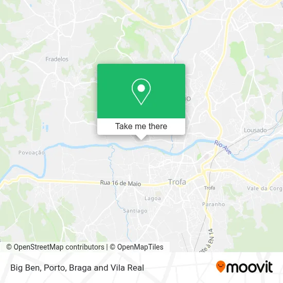Big Ben map