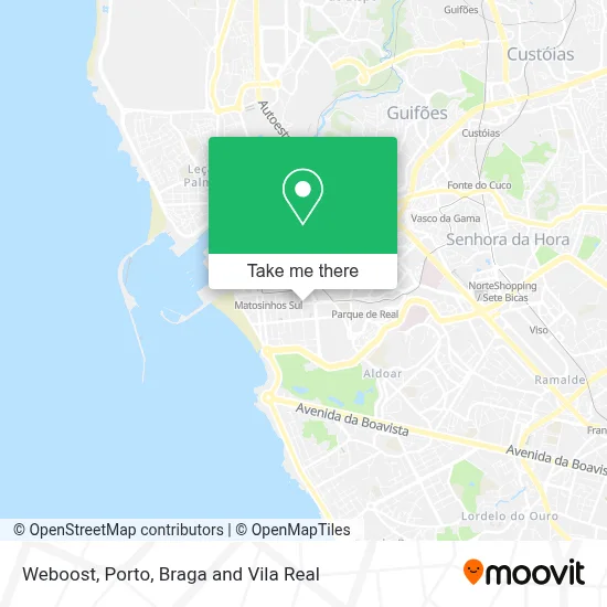 Weboost map